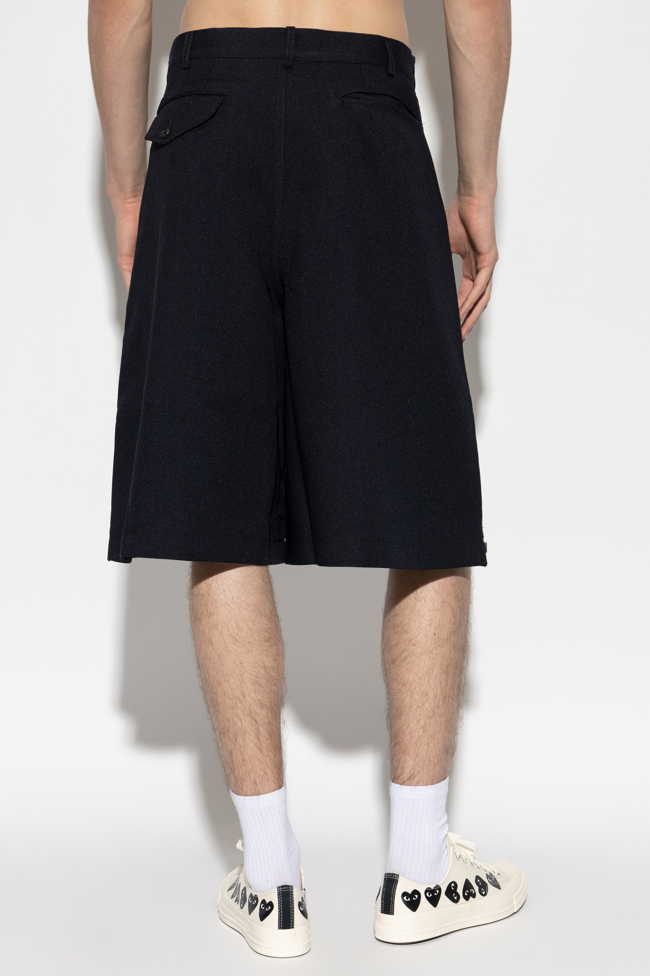Navy blue Wide-leg shorts Comme des Garçons Shirt - Vitkac HK